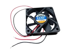 FP-108FI/DC-12V-S1-BB-W, EZ FAN 60mm x 15mm 12V DC Cooling Fan ~ 27.2 CFM