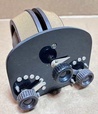 Vintage 1920s Atwater Kent Bakelite Variometer Tuning Coil Breadboard Radio Part