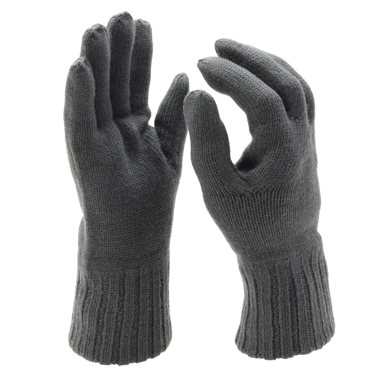 Original Austrian military warm wool gloves gray breathable knitted winter New