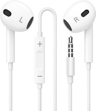 3.5mm Jack Headphones Earphones For Samsung Galaxy A15 A14 A13 A12 A11 A10