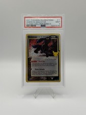 Pokémon Umbreon-Gold Star 17/17 Celebrations Classic Collection Holo PSA 9