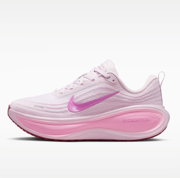 Nike Women Vomero Plus Running Shoes Sneakers Bleached Lilac Pink HV8154-504