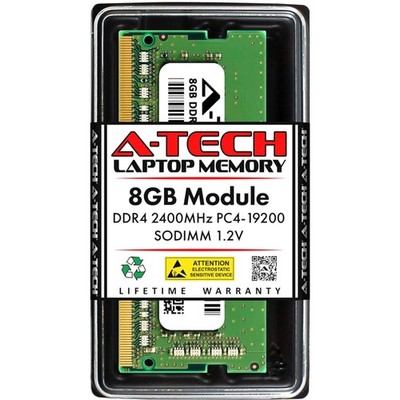 8GB 2400 MHz SODIMM PC4-19200 PC4-2400T CL17 Non-ECC Laptop RAM Memory Module