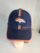 Denver Broncos Logo Athletic Pro Line Hat Strapback Adjustable Navy/Orange