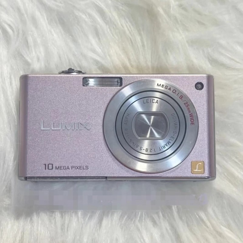 Panasonic LUMIX FX35 10メガピクセル カメラ 通電確認済み 販促ツール Panasonic DMC-FX35 ピンク 10メガピクセル 【公式通販】