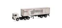 Herpa Basic 320283 Man F8 Container-Sattelzug Db 1:87 Neu + Ovp