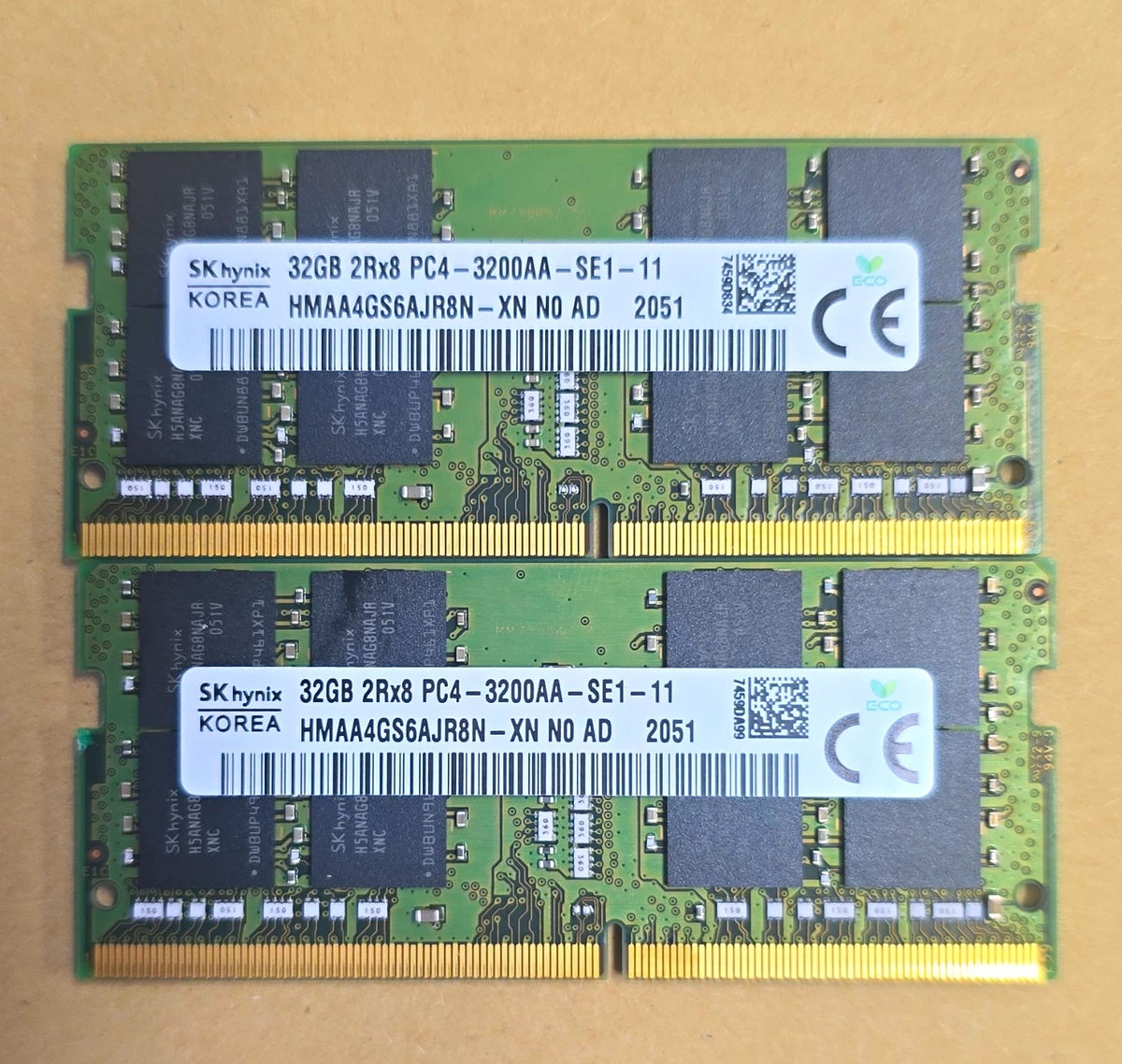 32GB SO-DIMM Computer DDR4 SDRAM for sale - eBay