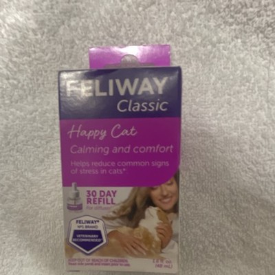 Feliway Classic Happy Cat Calming & Comfort Plug-In Refill 30 Day 48 mL