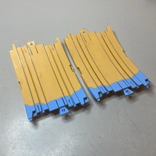 Tyco Slot Car Track: Loop/Transition B5879 Sand/Orange w/WATER HAZARD Lot of 2