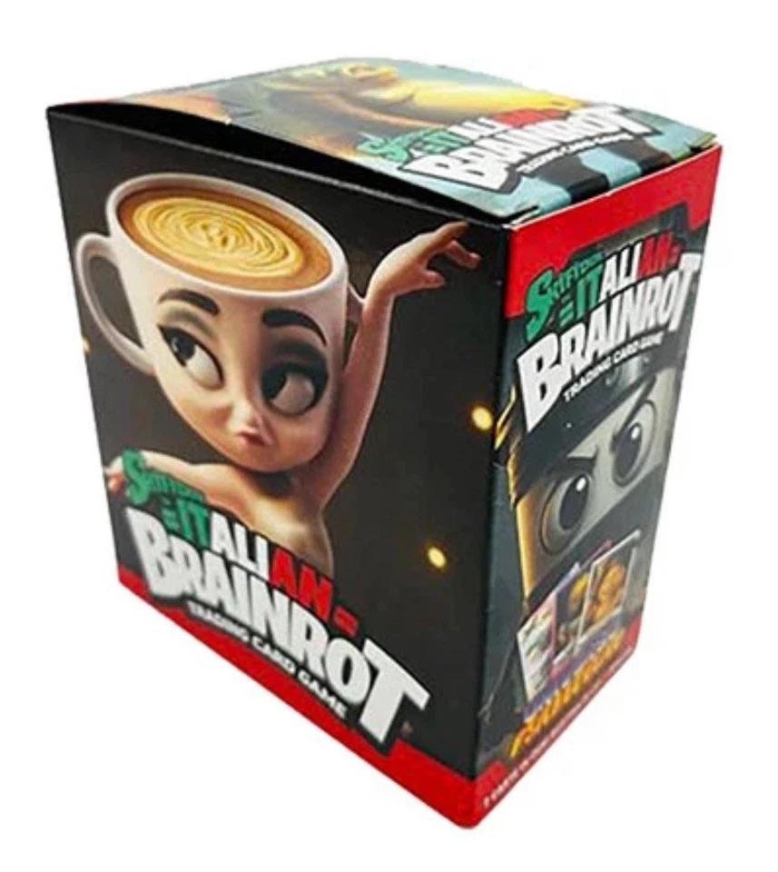 Panini Skifidol Italian Brainrot Trading Cards - Display Box of 24 Packs - New - Image 2 of 3