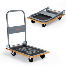 Heavy Duty Folding Platform Trolley Strong 150kg/300kgLoad Capacity Hand Truck