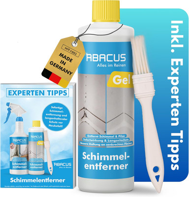 ABACUS  Schimmelentferner Gel Mit Pinsel, Antischimmel Mit Hafteffekt Gegen Schi