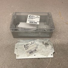 NEW Hammond 1554J2GYCL Watertight Enclosure 160 x 90 x 60mm w/ 1554JPL Subpanel