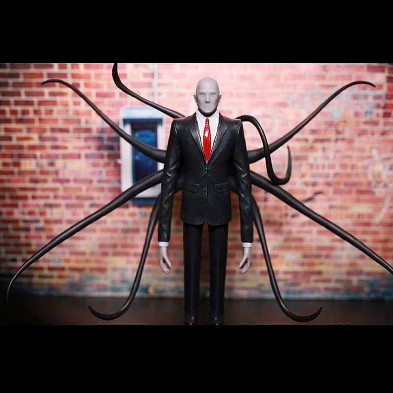 Slender Man 7 " Legend of Horror Action Figure Collectible Scene Decor Toy - Image 3 of 4
