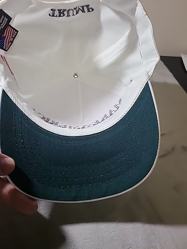 Donald J TRUMP Campaña Oficial Blanco MAGA Sombrero de Iowa! Cali-Fame - Imagen 4 de 15