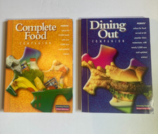 WEIGHT WATCHERS 2002 COMPLETE FOOD COMPANION Winning Points DINING OUT Lot of 2