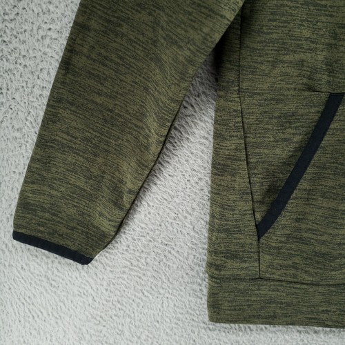 UNDER ARMOUR Cold Gear Pullover Camo Green Sweatshirt Hoodie Youth Size M - Picture 5 of 15