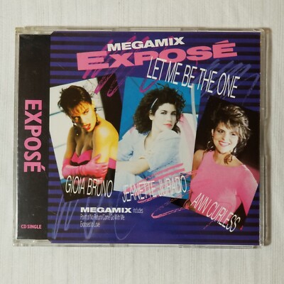 Exposé Let Me Be The One CD Single W German Import Megamix NOT Vinyl 12'' X-Posed