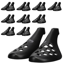 10 Pack - Fresh Flow Shoe Trees for Sneakers, Shoes & Boots, Limit Creases +Wear