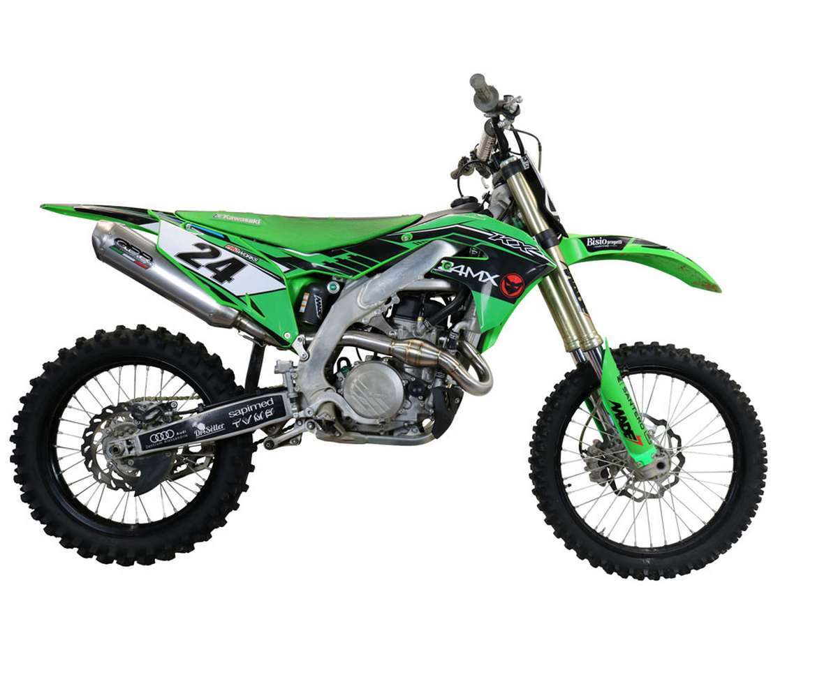 Full System Exhaust GPR Pentacross Inox Racing Kawasaki Kx 450 X 2019 2020