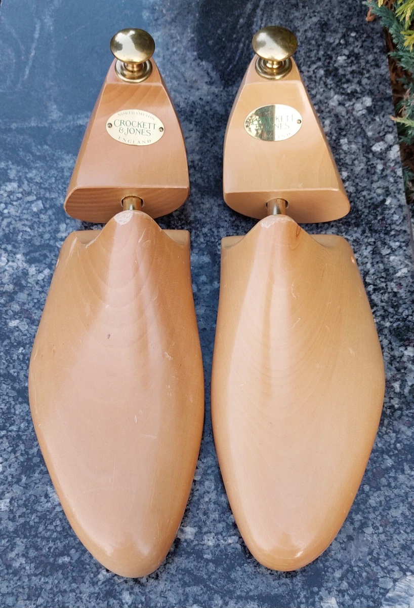 Crockett Jones wooden shoe trees 631. Size UK 9 US 10 eBay