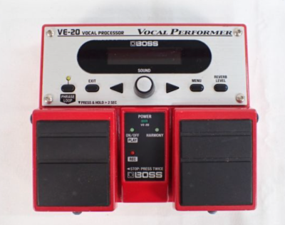 Boss VE-20 Vocal Performer Voice Effect Pedal In Working Order