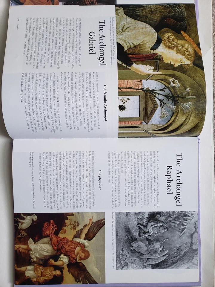 Angels: Messengers of the Divine, Flora Macallan Hardcover Religion Faith Used - Image 4 of 4