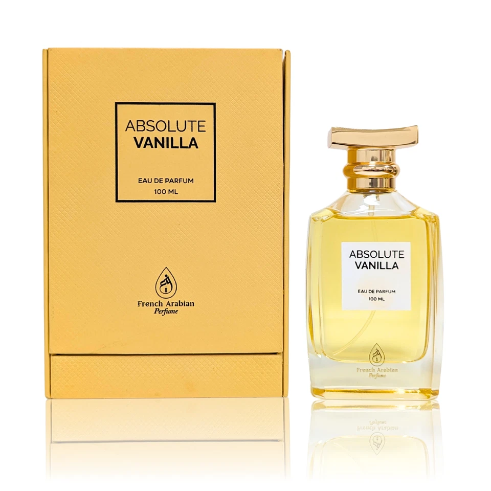 Absolute Vanilla EDP 100ml Fragrance by French Arabian Warm Vanilla Perfume