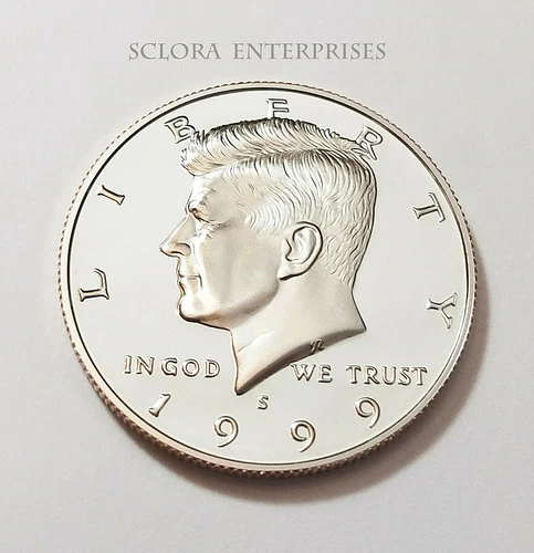 1999 S KENNEDY *90% SILVER PROOF* HALF DOLLAR