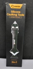 Saker Silicone Caulking Tools..3 in 1..Drurable...New in Box