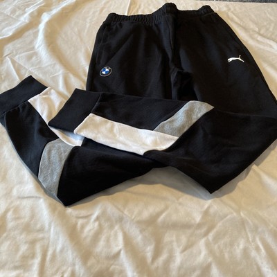 puma bmw motorsport sweatpants mens black size s $80