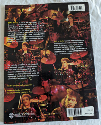 Dave Weckl Back to Basics CD Drum Music Book | eBay