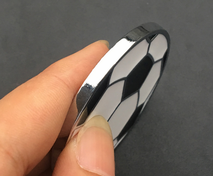 Metal Polished Chrome Automatic Car Trunk Fender Emblem Badge Decal Stickers Metal Polished Chrome Automatic Car Trunk Fender Emblem Badge Decal Stickers