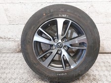 TOYOTA RAV4 MK4 17" INCH ALLOY WHEEL WITH TYRE 225/65/R17 6.37MM 2015