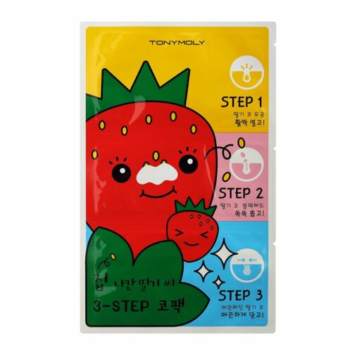 Tonymoly Runaway Strawberry Seeds 3 Step Nose Pack - Mask, Blackhead - Tony Moly - Bild 1 von 4