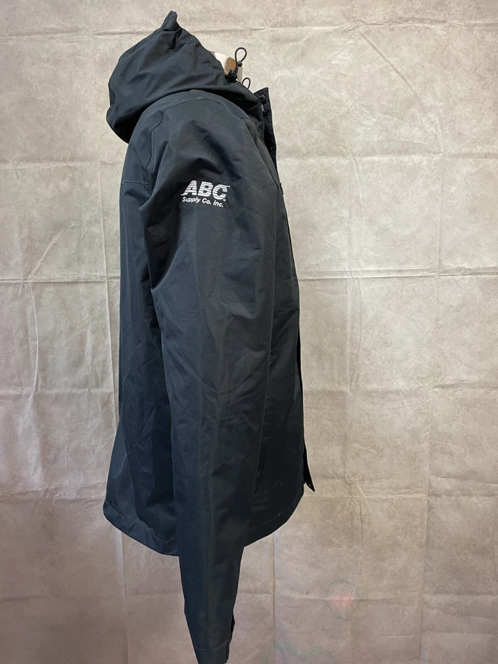 Port Authority DHI Men’s Dark Blue Hooded Rain Stopper Jacket Size M - Image 4 of 4