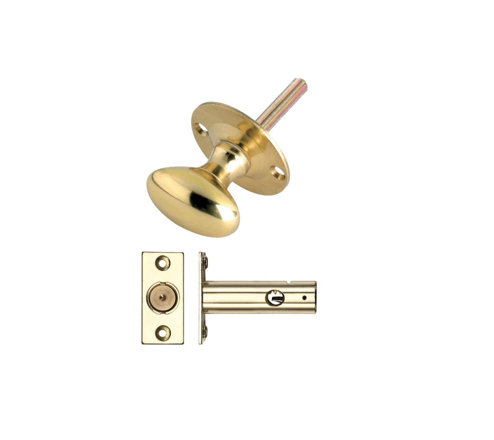 Oval Thumb Turn RACK BOLT Key & Rack Bolt For SECURITY Door Bolts Star