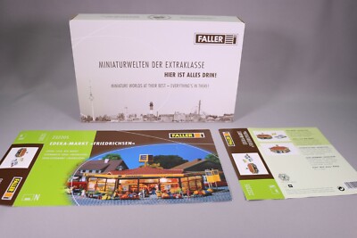 CA013 Faller model train N supermarket Edeka Friedrichsen mini market market market
