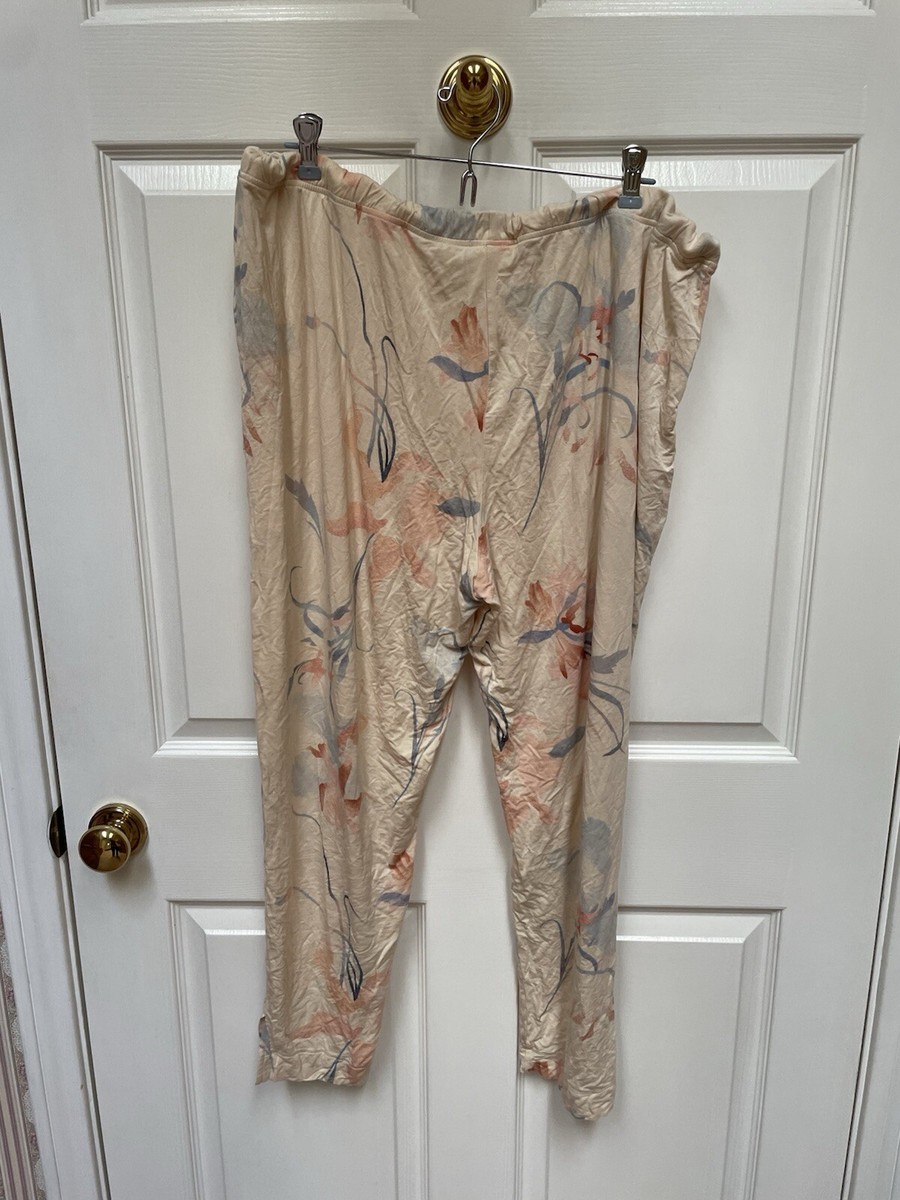 Soma Sleep Pants #79984 Size XXL, Drawstring Waist W/pockets Light
