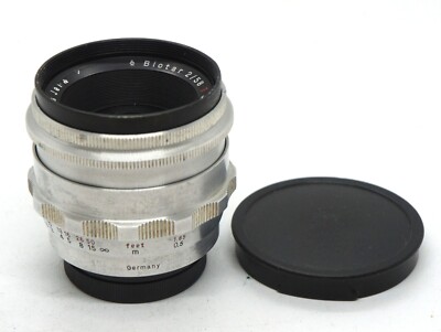 Carl Zeiss Jena Blotar 2/58 単焦点レンズ Carl Zeiss Jena Biotar 2/58 German lens Exakta mount | eBay