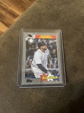 2022 Topps Series 2 - 1987 Topps All-Star Baseball Black #87AS-19 Miguel Cabrera