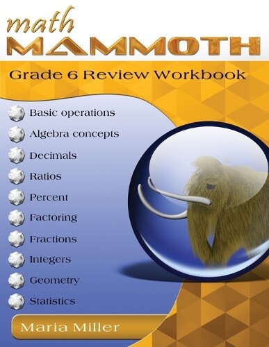 Thumbnail - Maria Miller Math Mammoth Grade 6 Review Workbook (taschenbuch)