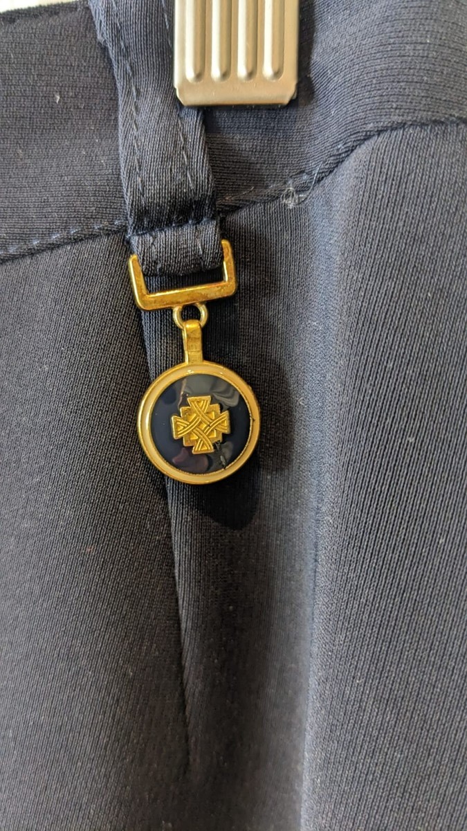 ♡ MARCONA DESIGN EXCLUSIV NAVY SKIRT SIZE 40 ♡ UK