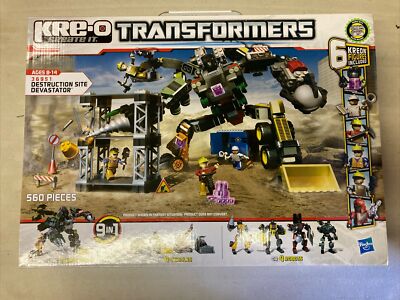 Hasbro KRE-O TRANSFORMERS DESTRUCTION SITE DEVASTATOR Action Figure