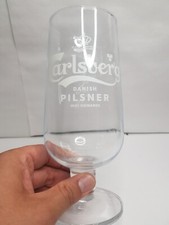 Calsberg Pint Glass- Beer/Lager Home Bar Man Cave Dad Gift