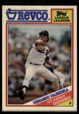 1988 Topps Revco League Leaders #14 Fernando Valenzuela