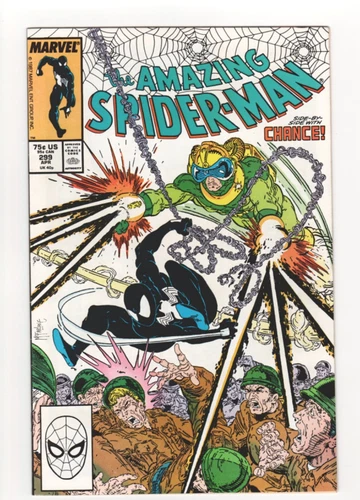 The Amazing Spider-Man #299 Marvel Comics 1987 VF GOLD KEY