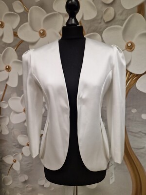 Hochzeit Blazer Kleemeier Ivory Größe 38 NEU mit Etikett 