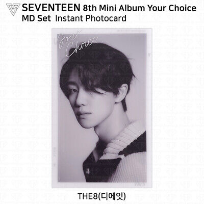 SEVENTEEN 8th Mini Album Your Choice MD Instant Photocard KPOP K-POP