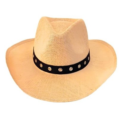 2446 Hat Band Cowboy Silver Grommet Rivet Eyelet Black Twill Western Belt Chrome Hearts Eyelet / Grommet Gunslinger .925 Silver  main image 4
